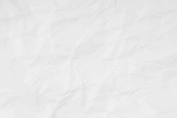 White recycled craft paper texture as background. white paper texture. Pattern rough art creased grunge letter. copy space for text.