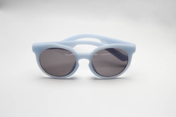 istock Blue children glasses with isolated background 2178563039