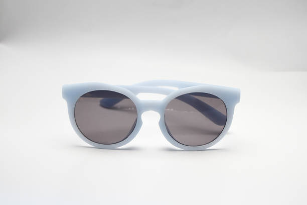 istock Blue children glasses with isolated background 2178563105
