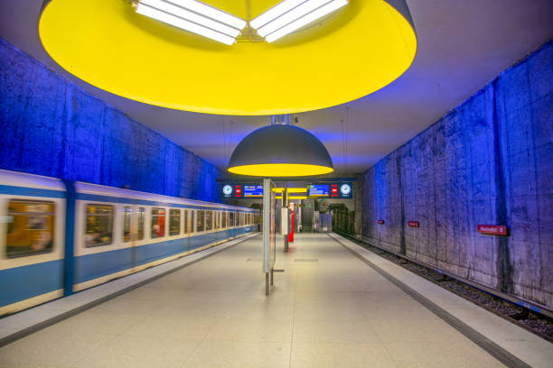 Westfriedhof is an metro station in Munich on the U1 line of the Munich U-Bahn system