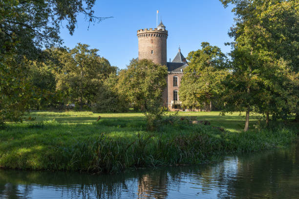 Sterkenburg Castle in the former municipality of Sterkenburg near Driebergen-Rijsenburg in the Netherlands.