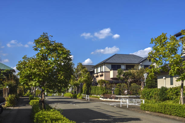 istock Residential area on a sunny day. Tokyo Japan. 2178573497