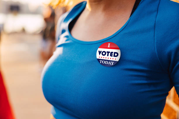 istock Out of the polling place 2178576316