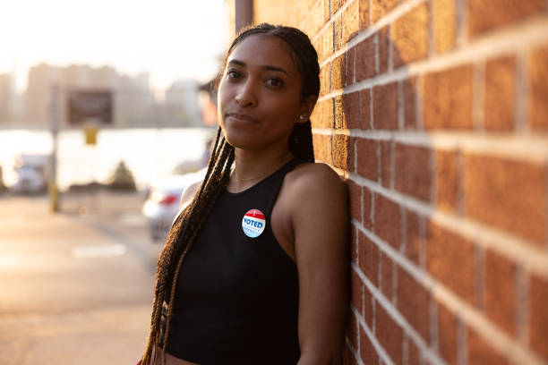 istock Out of the polling place 2178576365