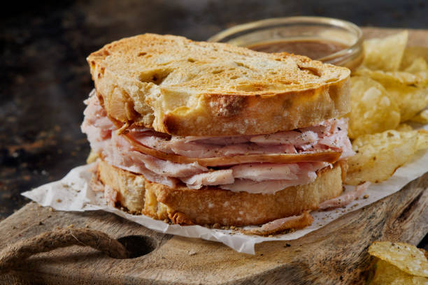 istock Roast Turkey French Dip Sandwich 2178576785