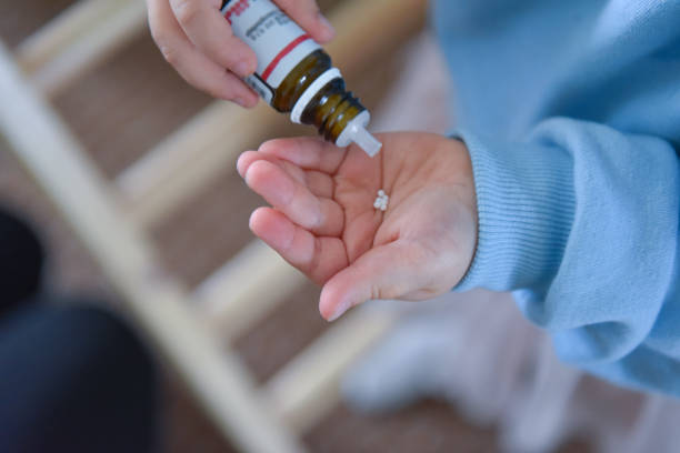 istock A child holds several tablets in his hand 2178577187