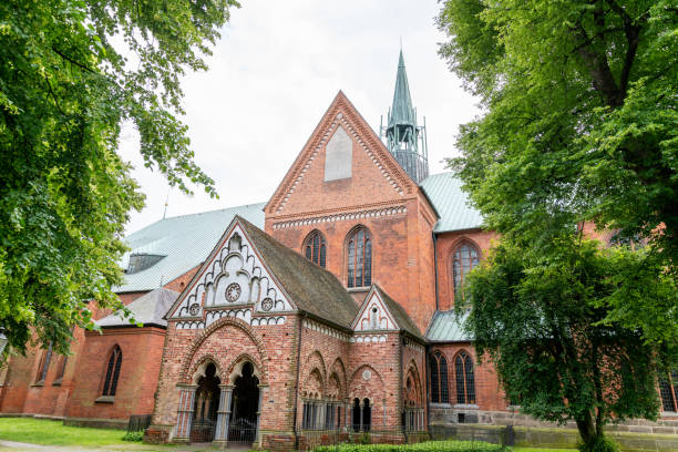 istock Luebeck Cathedral Paradise Entrance with Red Brick 2178580604