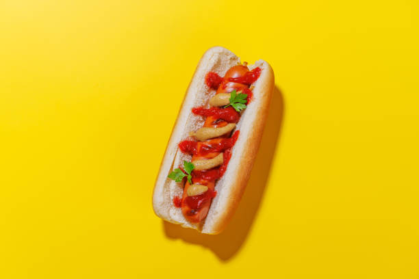 istock A vibrant photo showcasing a classic hot dog 2178580932