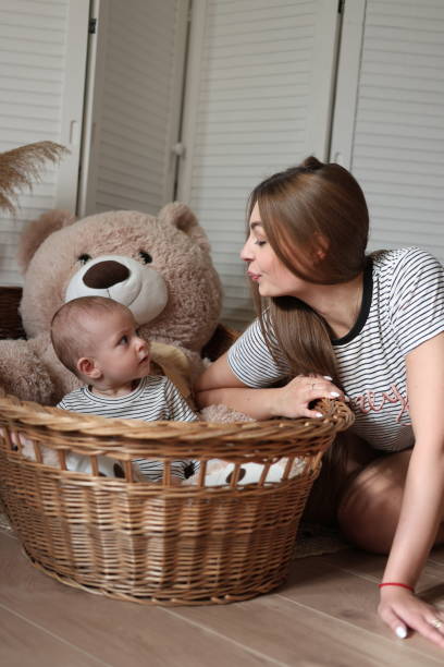 istock Baby boy and his aunt 2178592022