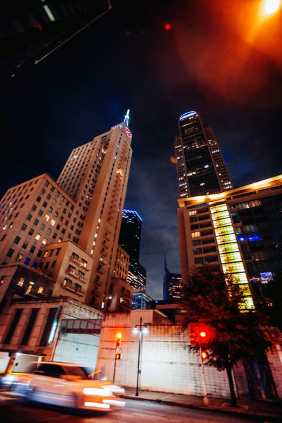 istock City downtown by night - Dallas, Texas 2178609548