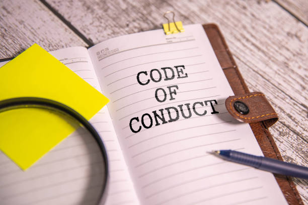 istock Business and code of conduct concept. Copy space. Code of conduct 2178610570
