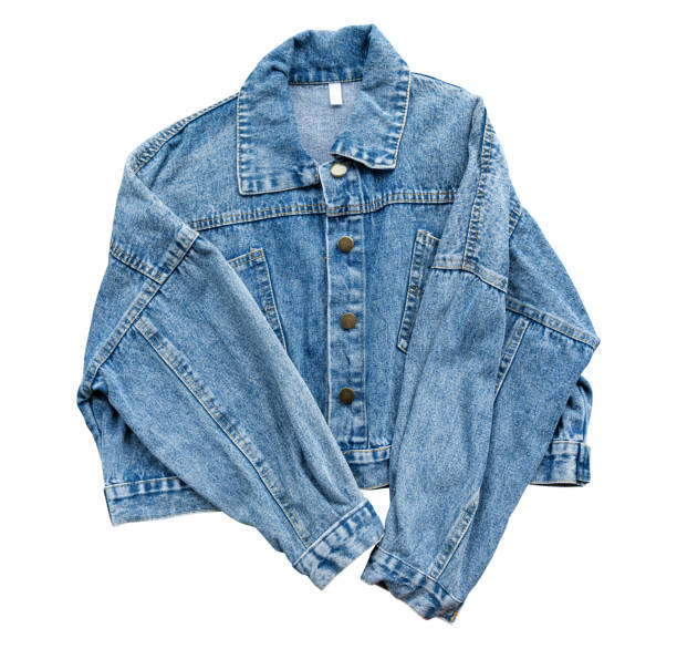 istock Jean shirt isolated on white background, clipping path 2178614406