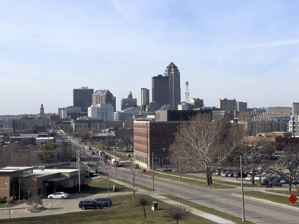 istock Des Moins, IA. Buildings in downtown. 2178617037