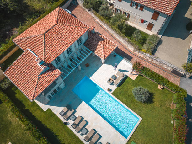 istock Elegant Hotel with Pool in  Mediterranean Countryside 2178619450