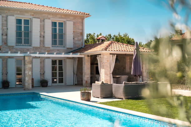 istock Summer Holiday in Rental Villa With Patio 2178619459