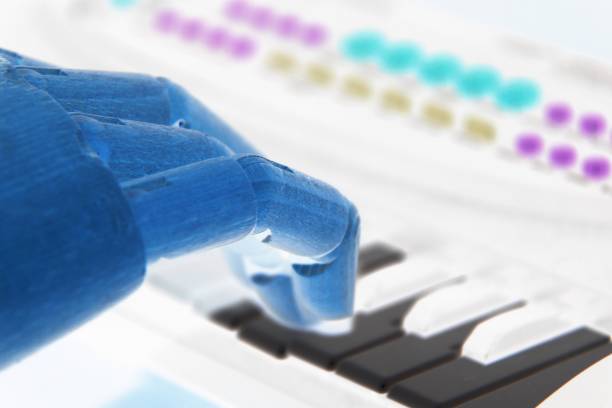 istock A Robotic Hand Playing the Piano in a High-Tech Environment 2178641453