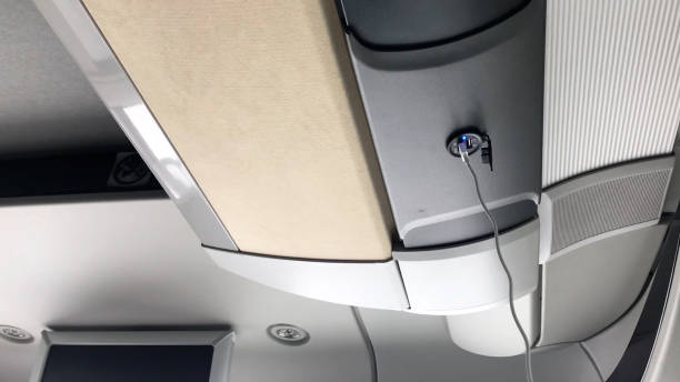 istock Multiple USB charging ports are available on the bus 2178647356
