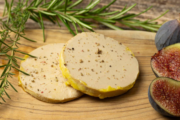 istock slices of foie gras, close-up, on a cutting board 2178647544