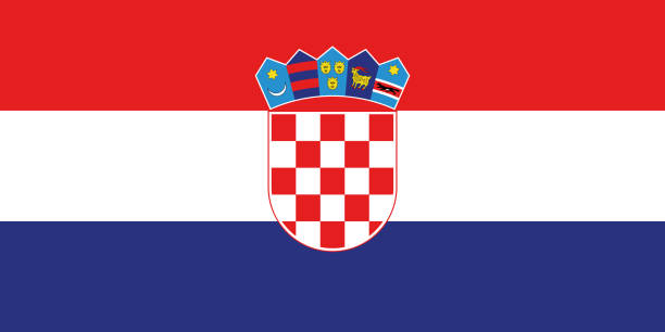 istock National flag of CROATIA 2178650603