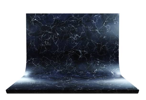 istock Dark marble textured photography backdrop with high contrast 2178655430