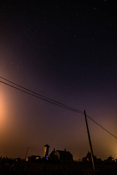 istock Dungeness at night Kent Southern England 2178657056