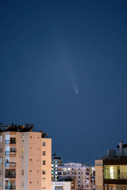 istock Comet C 2023 A3 Tsuchinshan Atlas visible just after sunset 2178662319