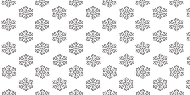 Cute snowflake on white background. Nice element for christmas banner, cards. New year ornament.