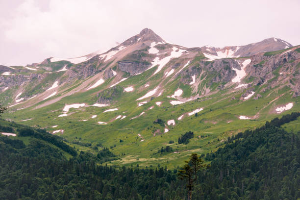 istock Beautiful mountain landscape in early spring. 2178684150