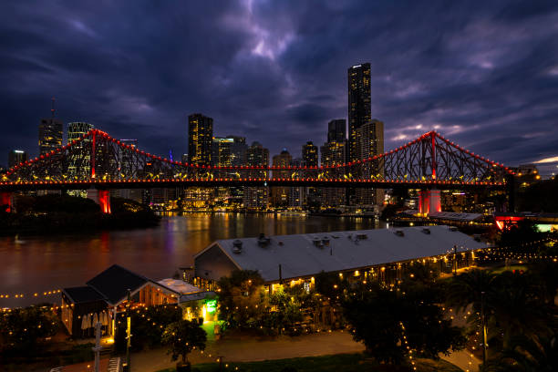 Story Bridge by night, Brisbane, Queensland, Australia