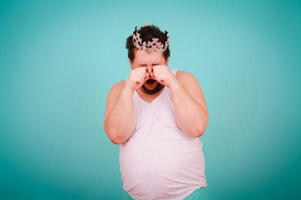 istock Funny football fan. Anger, joy and aggression. 2178690295