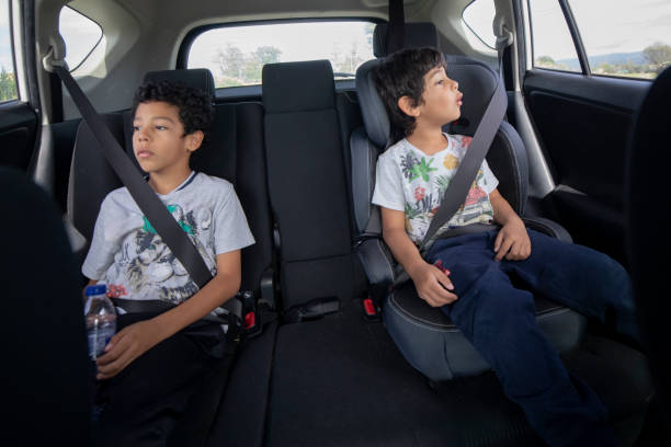 istock Children sitting in the car 2178696055