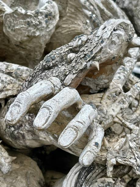 Thailand - Chiang Rai - White Temple or Wat Rong Khun  It is of the most beautiful temples built in this century. A masterpiece famed for his extravagant and unique Buddhism-related paintings, Wat Rong Khun reflects the artist’s grand visions of heaven, hell and Nirvana.