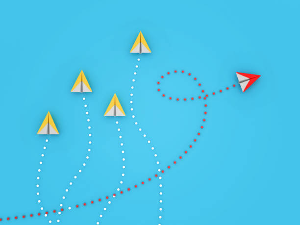 istock Paper Airplanes Concepts 2178711349