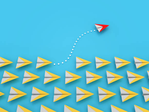istock Paper Airplanes Concepts 2178711371