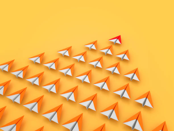 istock Paper Airplanes Concepts 2178711592