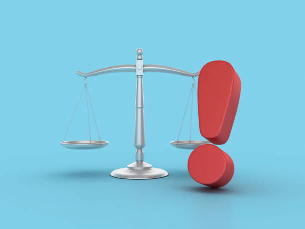 istock Legal Weight Scale with Exclamation Point 2178711710
