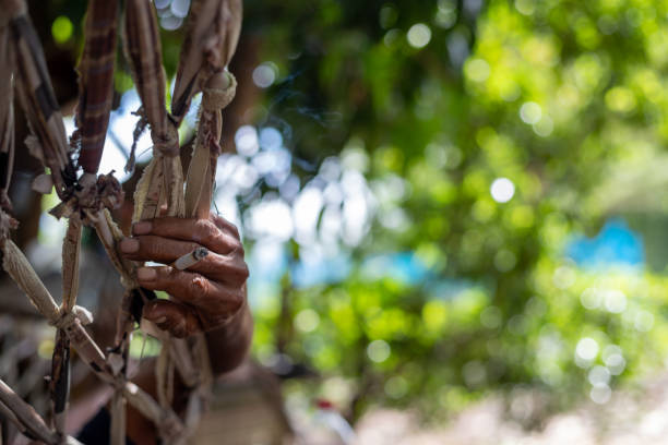 istock A person is holding a hand in a net 2178713188