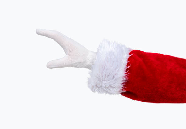 istock Santa Claus holding something 2178714499