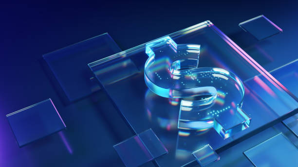 istock Abstract Digital Currency Concept with Dollar Symbol 2178717215