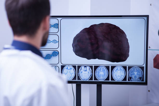 istock Young doctor checking a brain after nerve surgery 2178722130