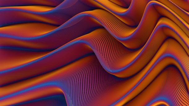 istock Colorful undulating lines with vibrant gradient hues 2178726496