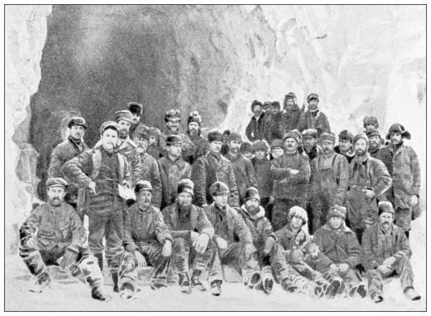 Antique image: Railway to Klondike, Tunnel