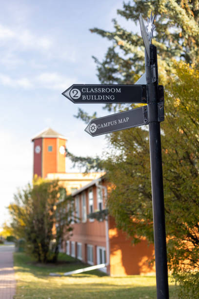 istock A directional sign pointing to the 