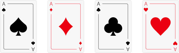 Suit deck of playing cards set. Poker Play Suit Set Pictogram. Play card in line and symbol. Black Jack Symbol. Card Suit Silhouette Icon. Casino Game Flat Symbol. Isolated Vector Illustration. Suit deck of playing cards set. Poker Play Suit Set Pictogram. Play card in line and symbol. Black Jack Symbol. Card Suit Silhouette Icon. Casino Game Flat Symbol. Isolated Vector Illustration ace-card stock illustrations