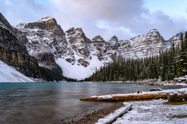 istock Lake Moraine and Ten Peak Valley 2178745188