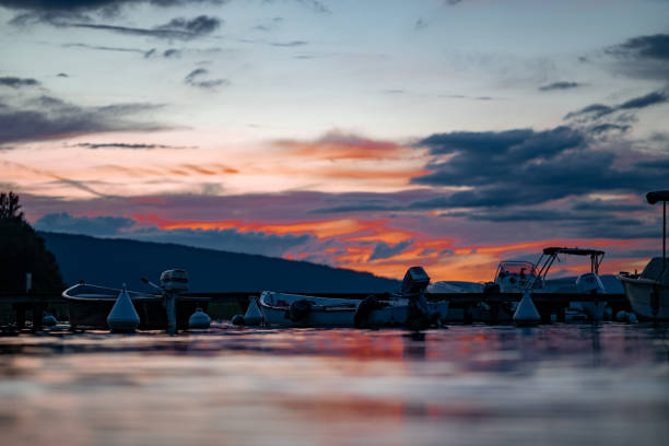 istock Boats at Annecy lake. 2178752318
