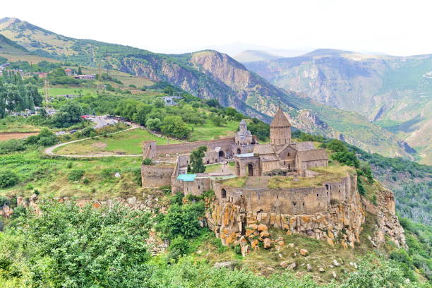 istock View of the Tatev monastery, Armenia. 2178753296