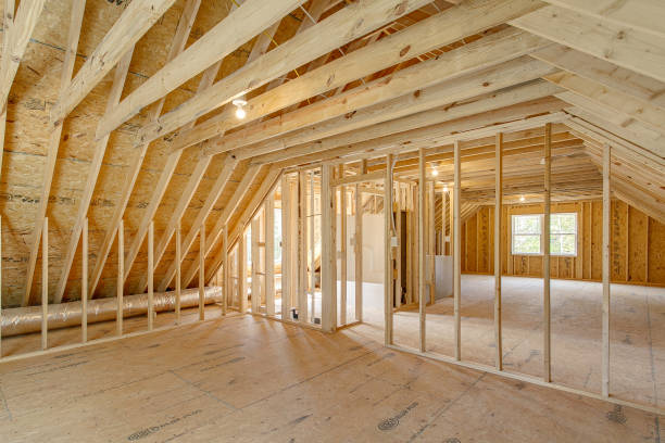 istock Unfinished Attic Showing Framed Wooden Structure 2178753540