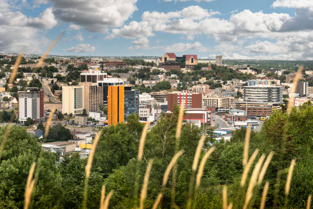 istock Scenic Skyline View of Downtown St. John's Newfoundland 2178754641