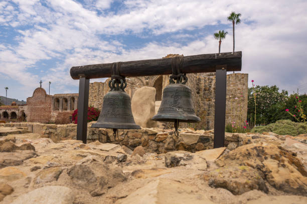 istock Two original bells of San Juan Capistrano 2178763812